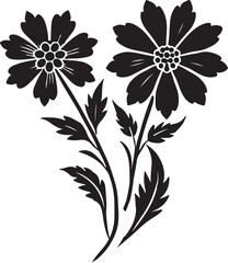 Flower design collection - vector illustration
