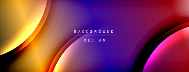 Gradient and shadow wave line geometric background. Vector Illustration For Wallpaper, Banner, Background, Card, Book Illustration, landing page