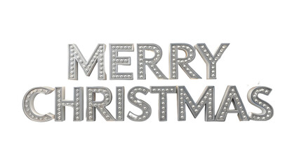 Merry Christmas Text 2025 PNG Design - Gold Calligraphic Handwriting with Shiny Typography on Transparent Background for Posters, T-Shirts, and Labels 3D Best Effect Download