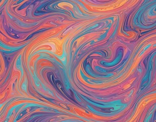 Obraz premium Color abstraction suitable as art or banner, decorative abstraction