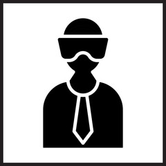 VR Headset Icon Design