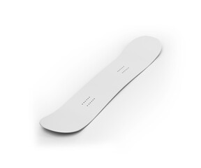 Modern Snowboard Mockup for Winter Sports Branding