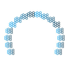 Gate icon design template