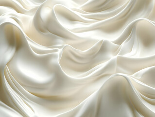 Obraz premium Creamy Abstract 3D Background