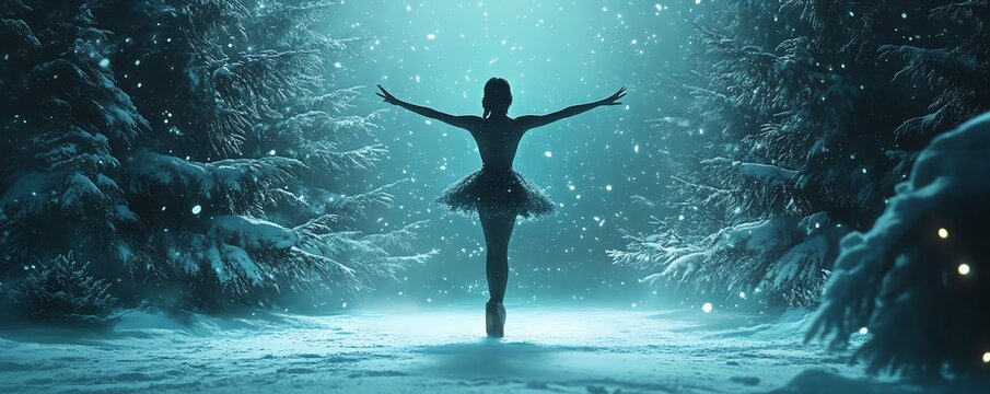 A Winter-Themed Dance Performance