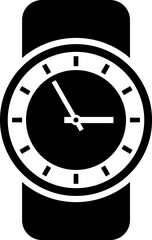 Mechanical clock icon. Time symbol. Clock Time Sign Icon Mechanical Watch Symbol. llustration.