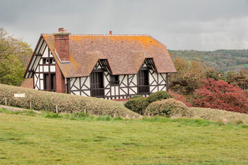 Obraz premium Tipival house in Normandie, France
