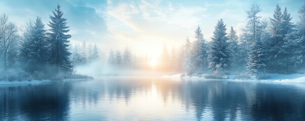 A Winter Themed Event Flyer