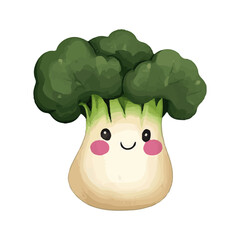 cheerful cartoon fruit with bright smiling face.