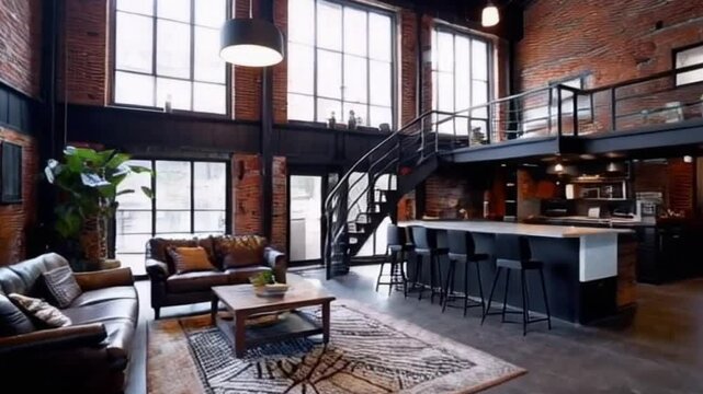 interior of a cafe