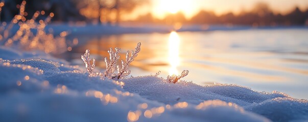 A Winter-Themed Motivational Poster