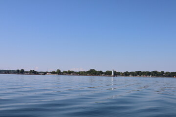 Calm morning on the lake
