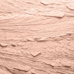 Mocha Mousse background Color of 2025 year. White stone background. Texture illustration for design of floors, countertops, wall tiles.