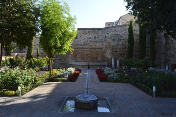 Pátio da Mesquita de Toledo na Espanha