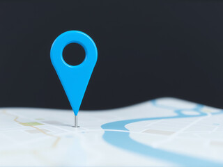 Fototapeta premium A guide on utilizing Google Maps effectively to locate your business and enhance visibility for potential customers.