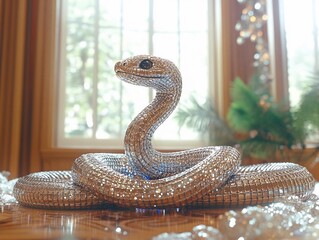 snake in the hand