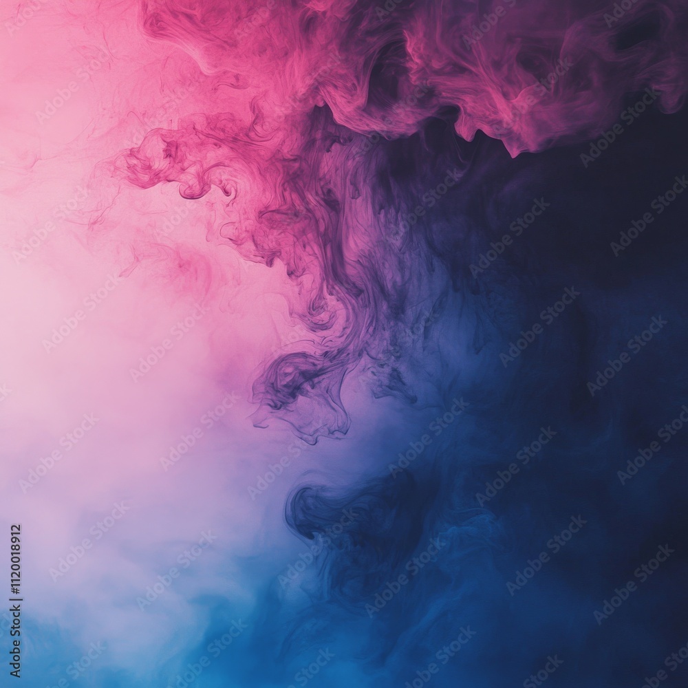 Aufkleber Dark pink, blue vector gradient blur layout. Blur colorful illustration in brand new style. Smart pattern for websites.