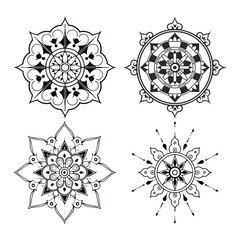 Mandala Bundle Vector Design, Illustration