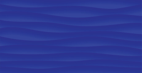 Abstract background wavy lines with shadows blue colors