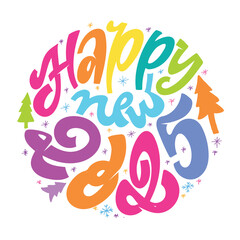 100% vector hand drawn doodle file. Beautiful hand drawn lettering quote about winter holidays. Lettering for t-shirt design, mug print, bag print, clothes fashion. 