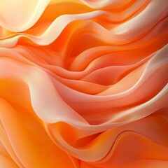 Fototapeta premium Vector orange line background curve element with white space for text and message design, overlapping layers, vector 