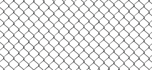Realistic Steel Netting Seamless pattern
