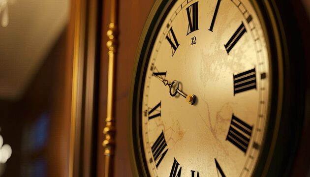 The clock decided to run backward just for fun