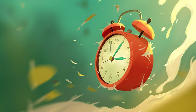The clock decided to run backward just for fun