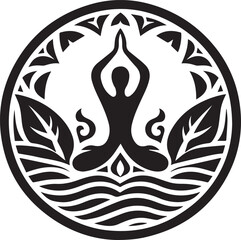 a yoga logo design