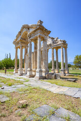 Fototapeta premium Beautiful view of the archaeological site of Aphrodisias, Turkey