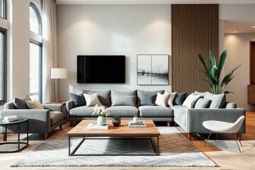 modern living room interior