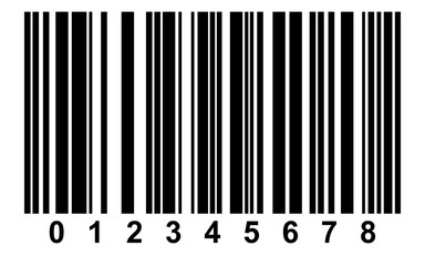 Barcode vector image, ITF barcode png image, ITF barcode, 