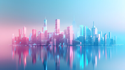 abstract city background