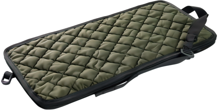 Shooting Mat with Padded Surface and Carry Strap, for Comfortable Shooting Positions, Isolated on Transparent Background PNG