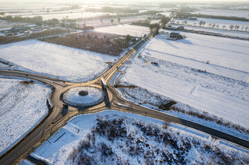 Road transport in winter. © Tomasz Warszewski