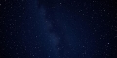 Fototapeta premium A mesmerizing view of a vast night sky with countless stars and galaxies, outer space, night, cosmic