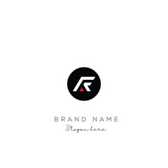 AF or FA letter logo icon design. Classic style luxury initials monogram.