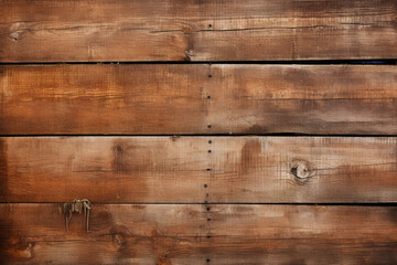 Fototapeta premium Processed collage of old retro wooden wall surface texture. Background for banner, backdrop
