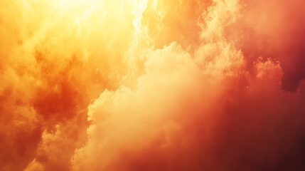  Abstract painting with a smooth and creamy texture in warm colors of yellow orange and white conveying a sense of warmth and optimism Gradient Burst Coral peach soft yellow lavender Surrealism