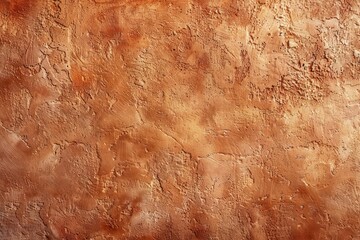 Photo of Old ancient orange plaster wall. Background texture for backdrops or mapping