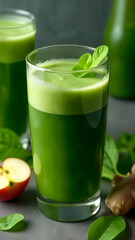Fototapeta premium Refreshing Green Juice
