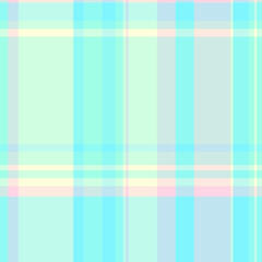 Colour vector texture textile, cool tartan pattern plaid. Infant background seamless check fabric in light and teal colors.