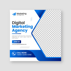 Digital business marketing agency social media posts banner design and minimal square banner template, ads, flyer design for promotion your corporate company and digital marketing agency