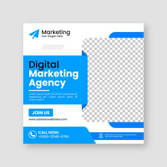 Digital business marketing agency social media posts banner design and minimal square banner template, ads, flyer design for promotion your corporate company and digital marketing agency