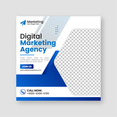 Digital business marketing agency social media posts banner design and minimal square banner template, ads, flyer design for promotion your corporate company and digital marketing agency