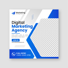 Digital business marketing agency social media posts banner design and minimal square banner template, ads, flyer design for promotion your corporate company and digital marketing agency