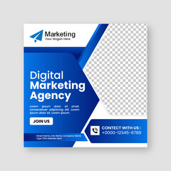 Digital business marketing agency social media posts banner design and minimal square banner template, ads, flyer design for promotion your corporate company and digital marketing agency