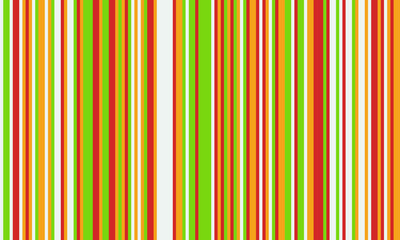 Pattern of vertical stripes, colorful thin and thick lines. Irregular stripe background, vector seamless texture. Abstract striped geometric design in bright colors.