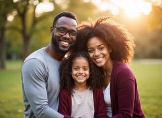 Familia disfrutando un momento especial con abrazos y sonrisas