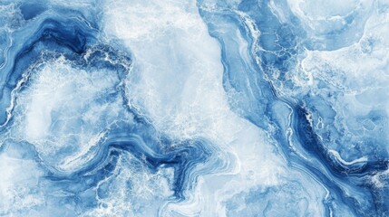 Fototapeta premium Stunning Blue Marble Texture Design for Interior and Exterior